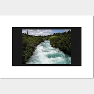 Huka Falls Posters and Art